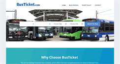 Desktop Screenshot of busticket.com